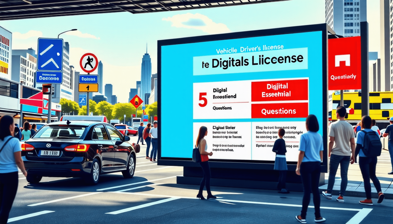 découvrez tout ce qu’il faut savoir sur le permis de conduire dématérialisé grâce à notre guide complet. répondez à cinq questions essentielles pour comprendre ce nouvel outil pratique, ses avantages et son impact sur la sécurité routière.