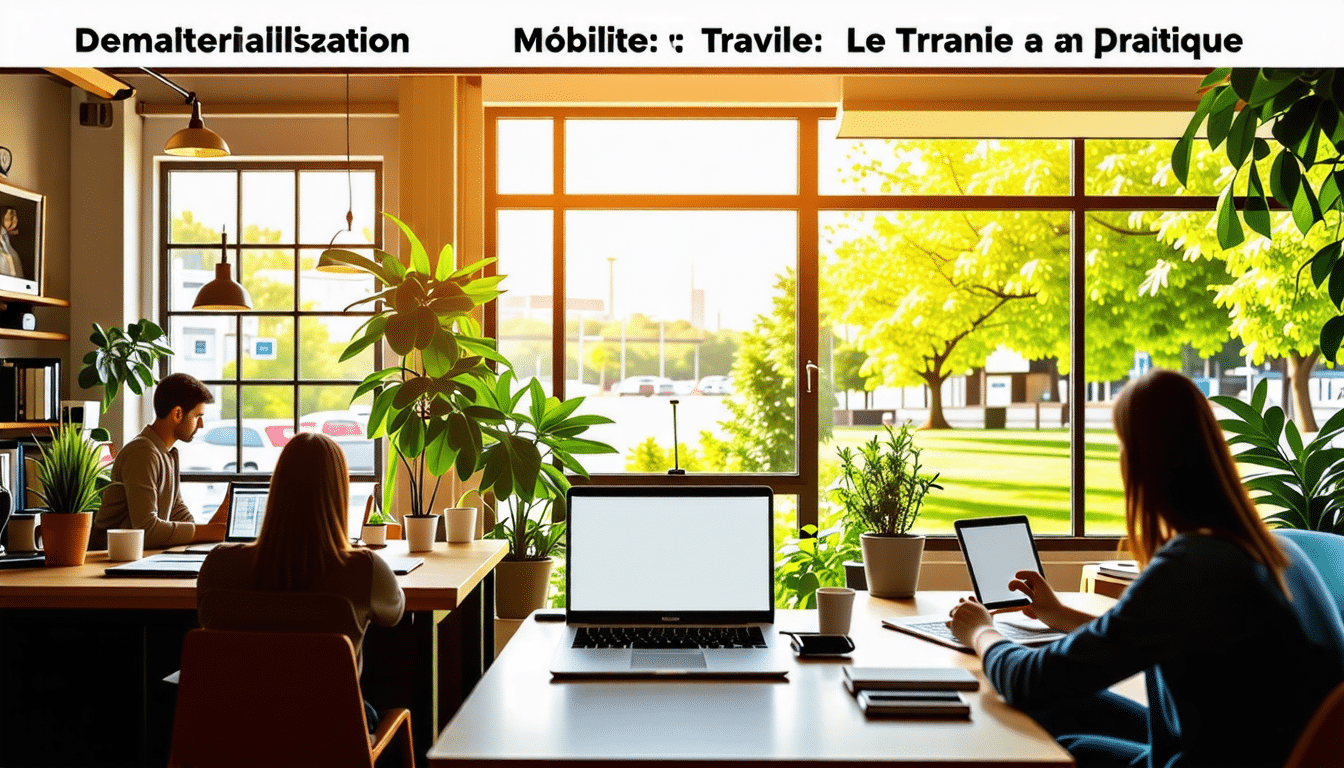 découvrez comment la dématérialisation transforme le travail à distance en pratique. explorez les outils, les avantages et les meilleures pratiques pour optimiser la mobilité et la productivité de vos équipes, tout en garantissant une collaboration fluide et efficace.