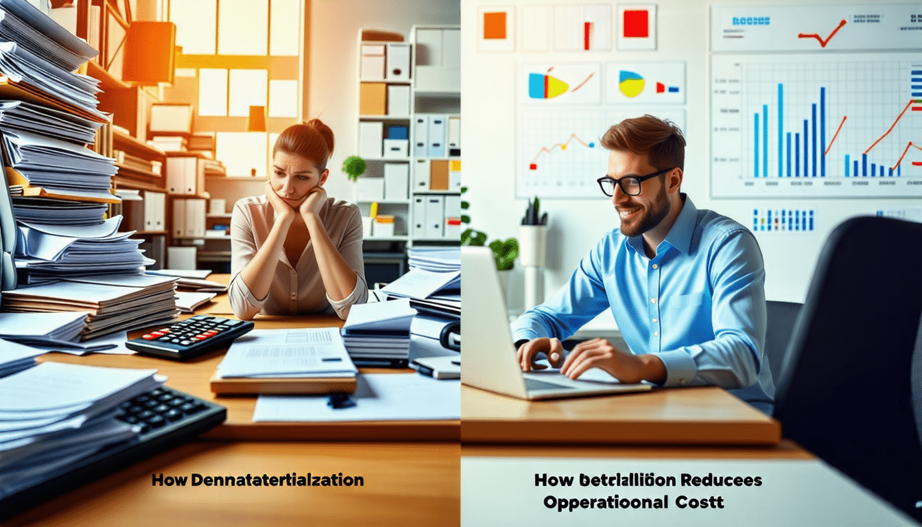 découvrez comment la dématérialisation transforme les entreprises en réduisant leurs coûts opérationnels. explorez les avantages de la numérisation des processus, l’efficacité améliorée et les économies réalisées grâce à l’élimination des supports physiques.