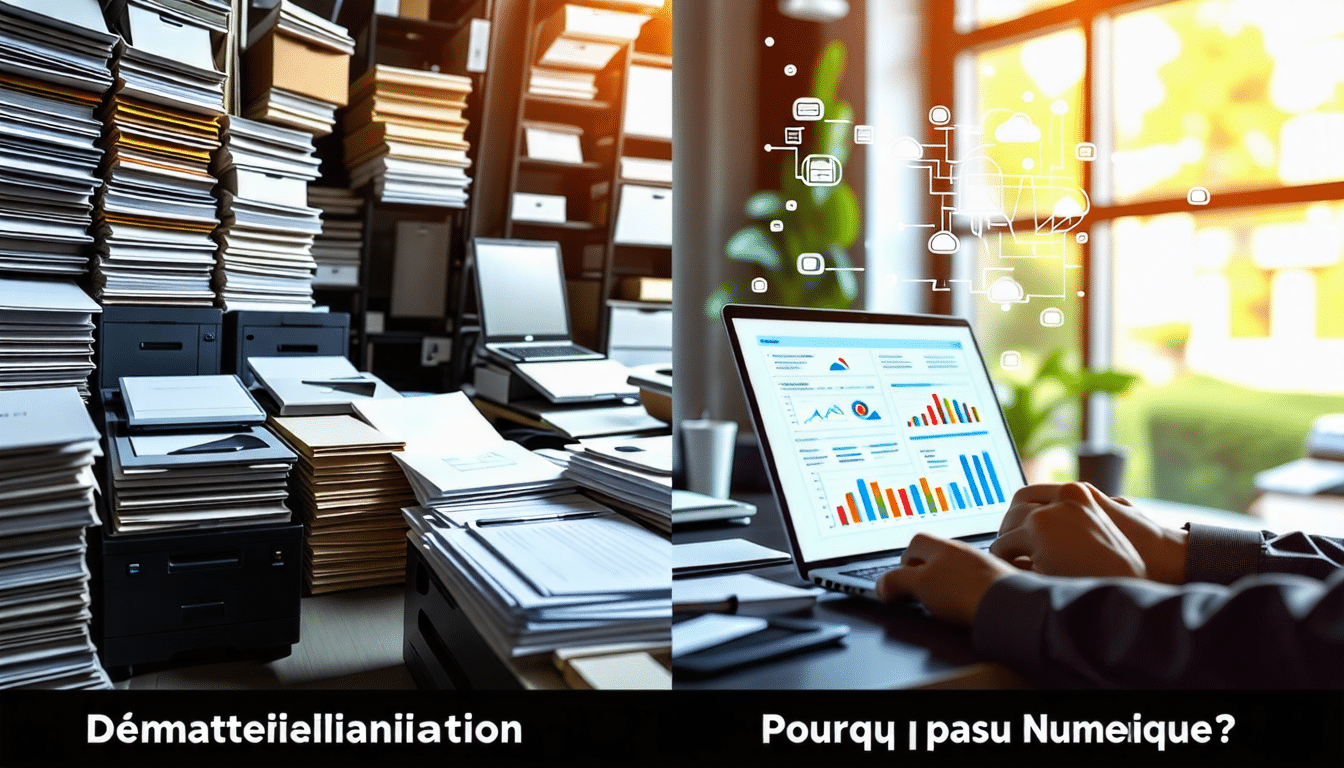 découvrez les avantages de la dématérialisation et pourquoi il est essentiel de passer au numérique. optimisez vos processus, réduisez vos coûts et améliorez votre efficacité grâce à des solutions digitales innovantes.