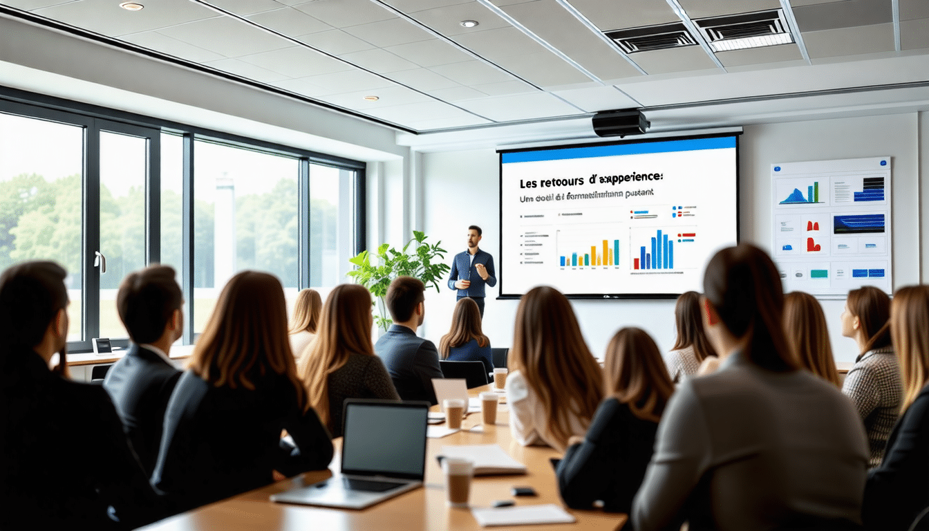 découvrez comment les retours d&rsquo;expérience peuvent transformer vos processus de formation. explorez des méthodes innovantes pour intégrer ces témoignages afin d&rsquo;améliorer les compétences et le savoir-faire de vos équipes, tout en favorisant une culture d&rsquo;apprentissage continu.