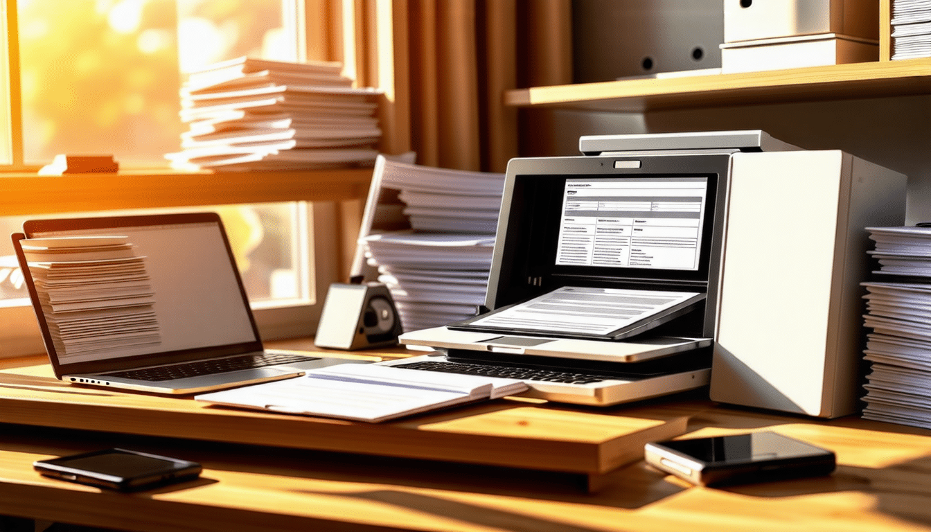 découvrez les outils de numérisation essentiels pour la dématérialisation des documents. optimisez la gestion de vos fichiers, réduisez l&rsquo;utilisation du papier et améliorez l&rsquo;efficacité de votre organisation grâce à des solutions numériques innovantes.