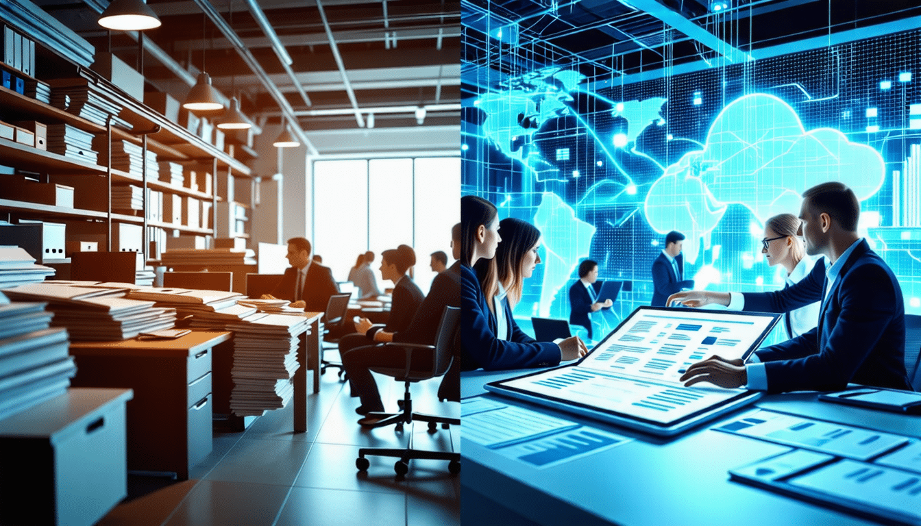 découvrez les principes fondamentaux de la dématérialisation, un processus essentiel pour moderniser et optimiser la gestion documentaire. apprenez comment la transition vers des formats numériques peut améliorer l&rsquo;efficacité, réduire les coûts et faciliter l&rsquo;accès à l&rsquo;information dans votre entreprise.