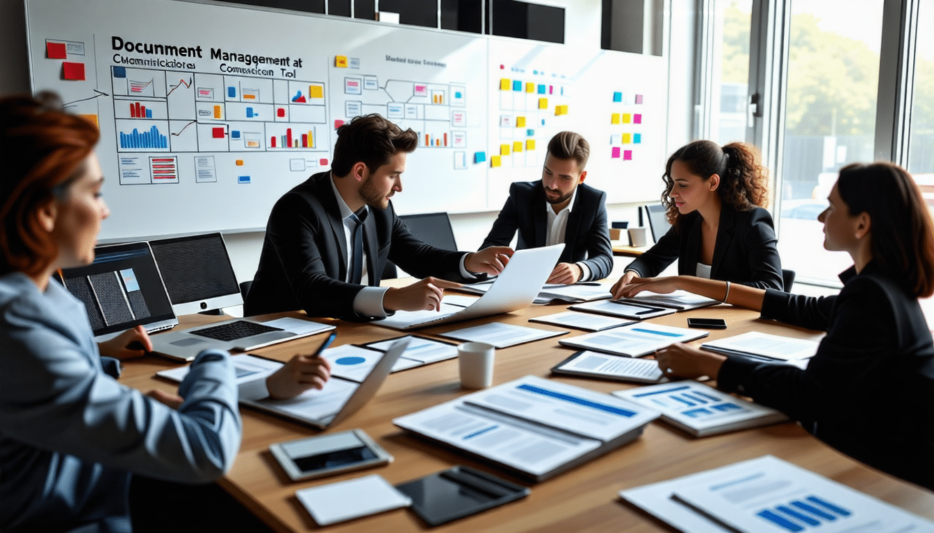 découvrez comment la gestion documentaire se transforme en un outil puissant de communication au sein des organisations. améliorez vos échanges, facilitez l&rsquo;accès à l&rsquo;information et optimisez la collaboration grâce à des méthodes efficaces de gestion des documents.