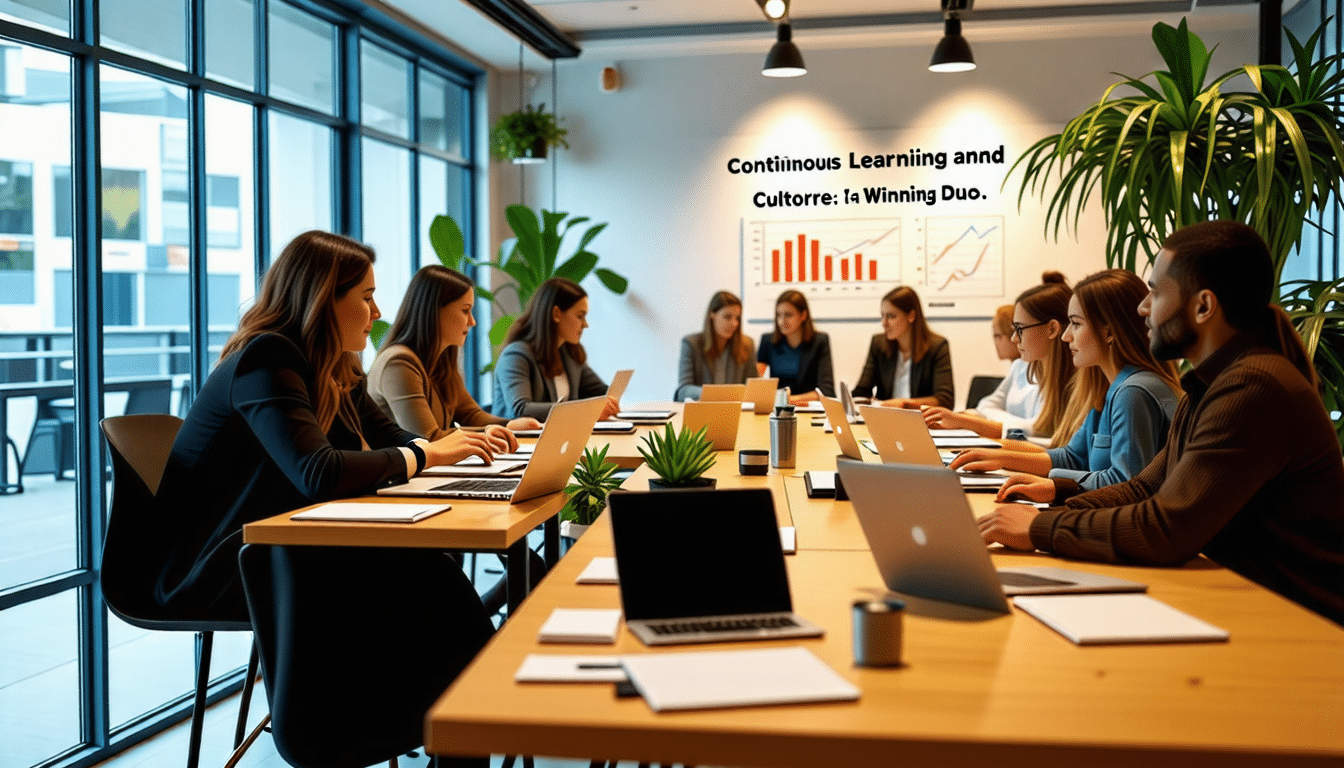 découvrez comment l’apprentissage continu et une culture d’entreprise solide peuvent transformer votre organisation. explorez les bénéfices d’une équipe engagée et d’une atmosphère propice à l’innovation pour garantir un succès durable.