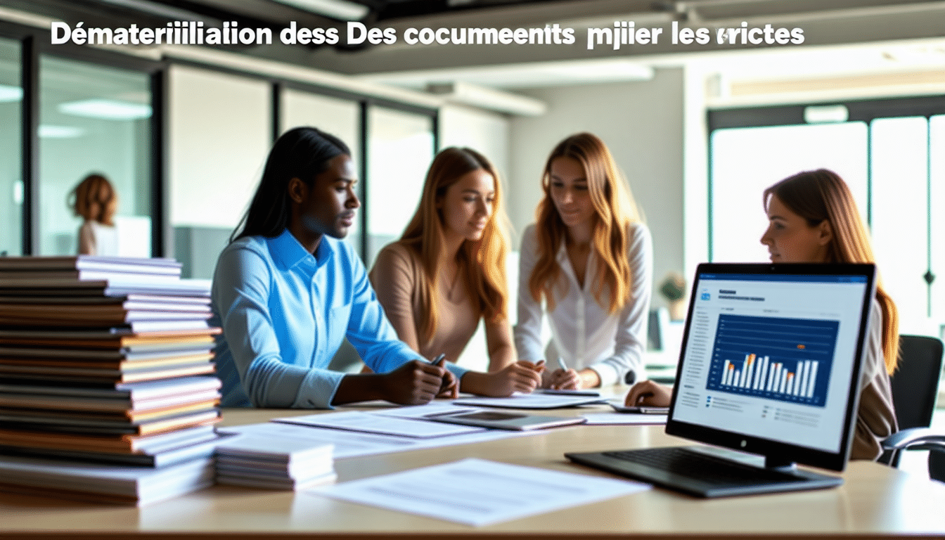 découvrez les enjeux essentiels de la dématérialisation des documents pour les services rh. optimisez la gestion de vos ressources humaines, améliorez l’efficacité administrative et garantissez la sécurité des données tout en respectant les exigences légales. transformez vos process rh avec des solutions numériques innovantes.
