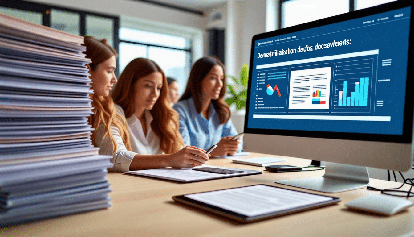 découvrez comment la dématérialisation des documents transforme les services rh. explorez les enjeux, les avantages et les meilleures pratiques pour optimiser la gestion des ressources humaines tout en améliorant l’efficacité et la conformité.