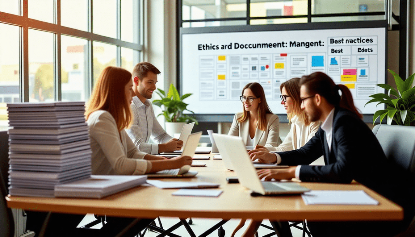 découvrez les meilleures pratiques en matière d’éthique et de gestion documentaire. cet article vous guide à travers les principes fondamentaux pour assurer un traitement responsable et transparent de l’information au sein des organisations.