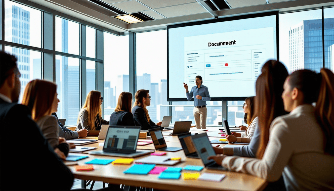 découvrez des stratégies efficaces pour former vos équipes à la gestion électronique de documents (ged). optimisez vos processus internes et améliorez la collaboration grâce à une formation adaptée qui valorise l&rsquo;importance de la ged dans votre organisation.