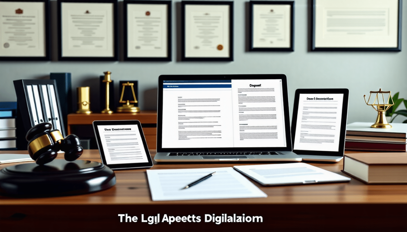 découvrez les enjeux juridiques de la dématérialisation des documents : protection des données, conformité réglementaire, et implications légales. apprenez comment naviguer dans ce paysage complexe pour sécuriser vos informations tout en respectant la législation en vigueur.