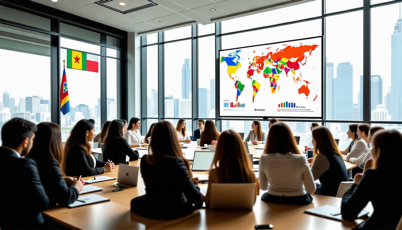 découvrez comment les pratiques de formation internationale peuvent transformer les compétences de votre entreprise. explorez des stratégies innovantes et des approches adaptées pour former vos équipes à l’échelle mondiale, améliorer la productivité et favoriser le développement professionnel.