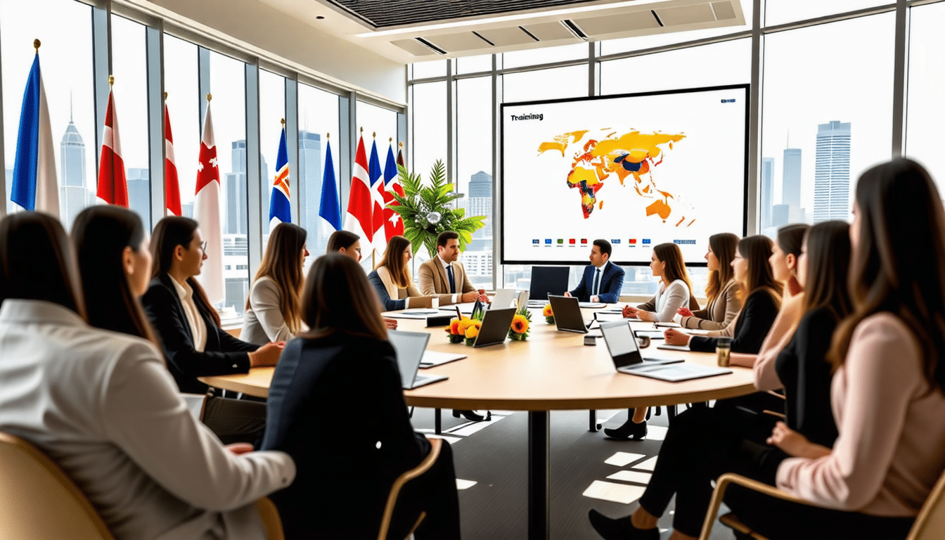 découvrez les meilleures pratiques de formation internationale pour les entreprises, visant à renforcer les compétences de vos équipes, optimiser la performance globale et favoriser l’innovation à travers le monde. une approche stratégique pour un développement durable et compétitif.