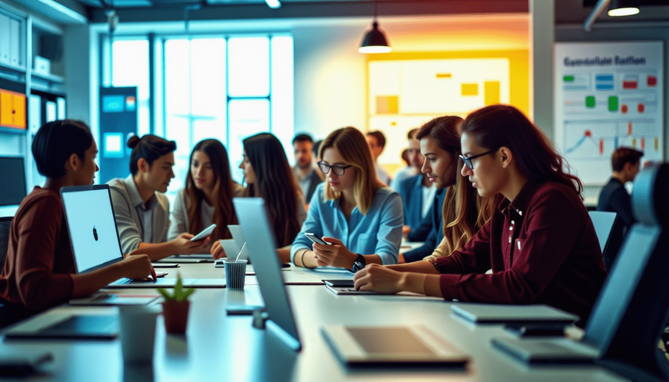 découvrez comment la gamification transforme la formation des employés en rendant l’apprentissage plus engageant et interactif. explorez les avantages de l’intégration de jeux dans le processus de formation et son impact positif sur la motivation et la rétention des connaissances.