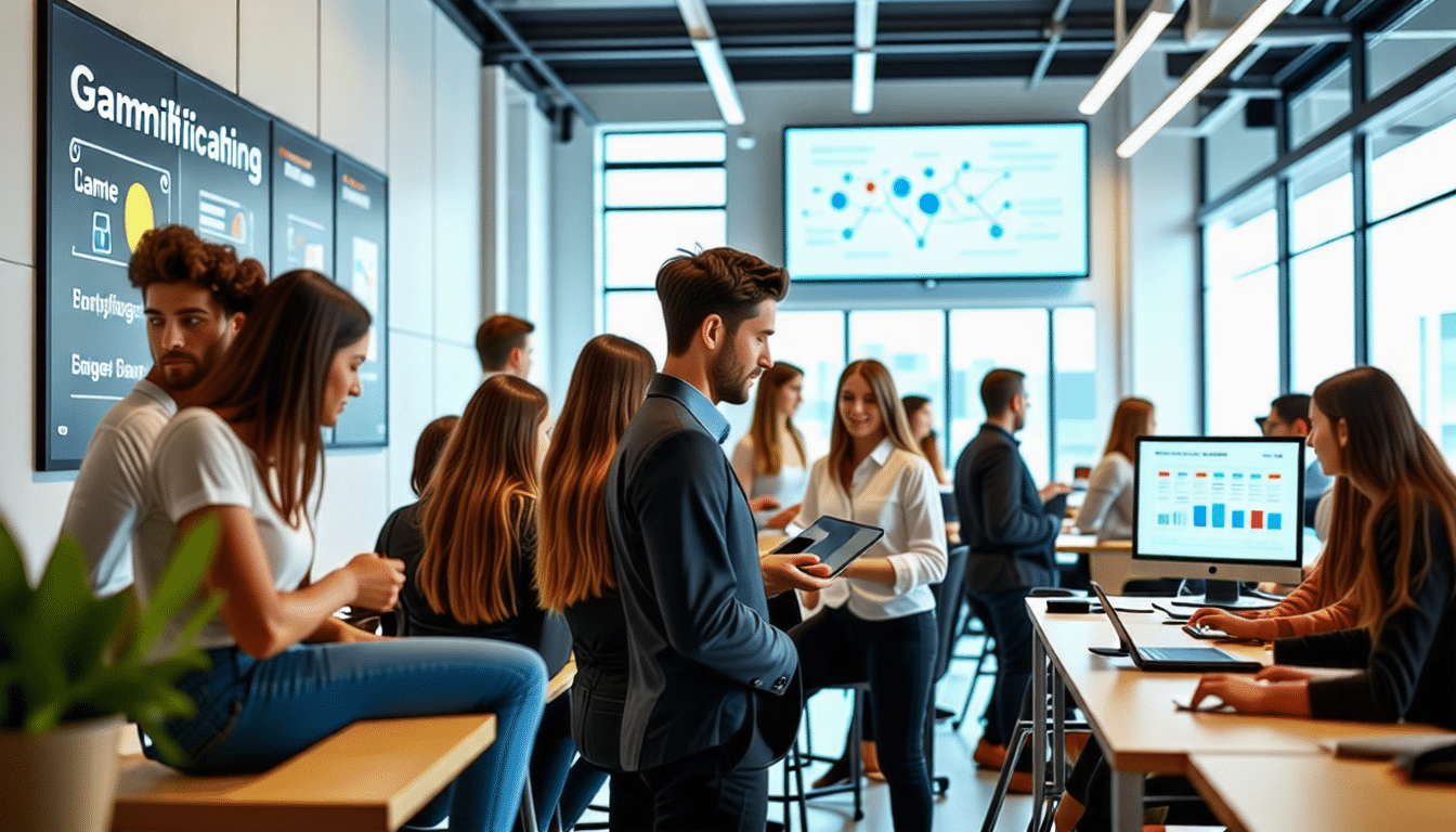 découvrez comment la gamification transforme la formation des employés en rendant l’apprentissage plus engageant et interactif. explorez les avantages, techniques et stratégies pour intégrer des éléments ludiques dans vos programmes de formation afin d’améliorer la motivation et la rétention des connaissances.
