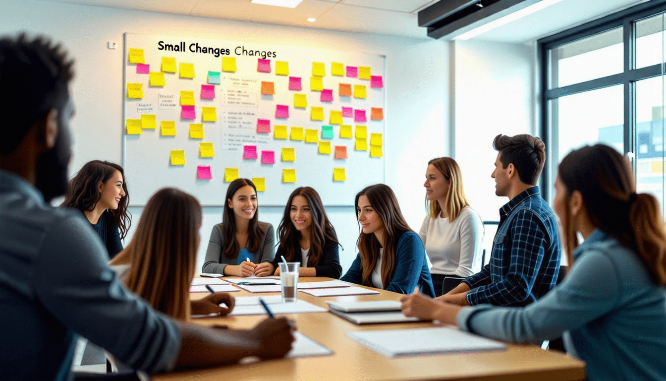 découvrez comment de petits changements peuvent transformer votre approche de la formation. apprenez des astuces pratiques pour optimiser l’apprentissage et maximiser l’efficacité de vos sessions de formation.