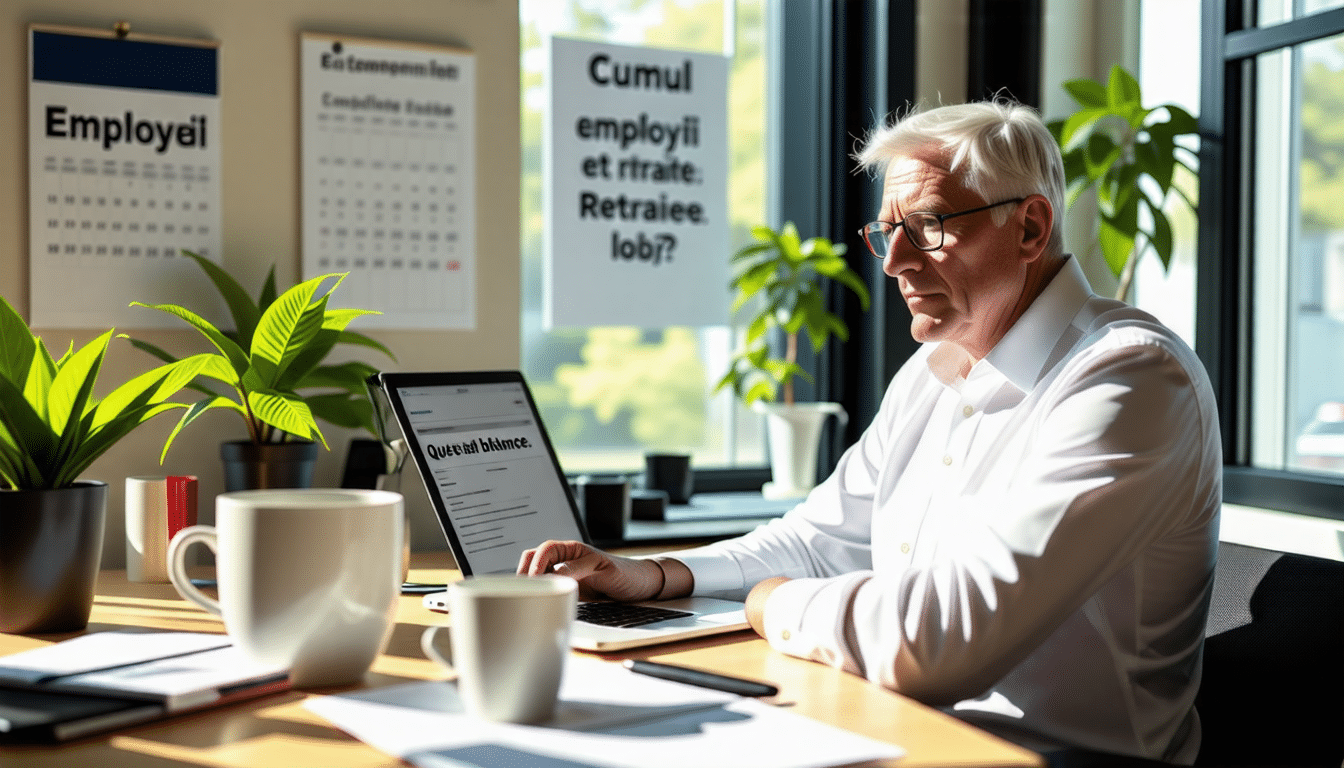 découvrez ce que dit la loi sur le cumul emploi et retraite en france. informez-vous sur les règles, les droits et les conditions à respecter pour bénéficier d’une double activité tout en percevant votre pension.