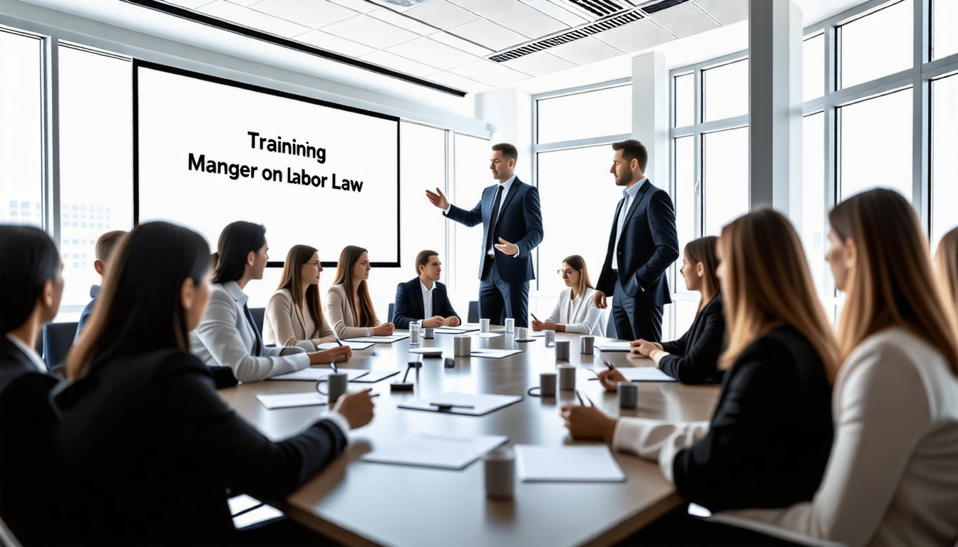 découvrez des stratégies efficaces pour former les managers au droit du travail. ce guide aborde les meilleures pratiques pour intégrer les aspects juridiques dans la gestion d’équipe, assurant ainsi le respect des normes et la prévention des conflits au sein de l’entreprise.