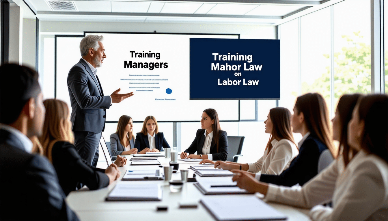 découvrez comment former efficacement les managers au droit du travail pour garantir la conformité légale de votre entreprise. apprenez des méthodes pratiques et des conseils essentiels pour intégrer les principes juridiques dans la gestion quotidienne.