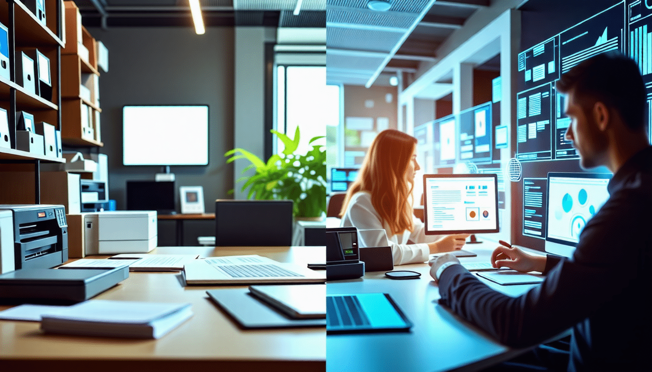 découvrez comment la dématérialisation et la transformation des processus métiers peuvent optimiser votre entreprise. explorez les avantages de la numérisation, l’amélioration de l’efficacité opérationnelle et les gains en productivité grâce à des solutions innovantes.