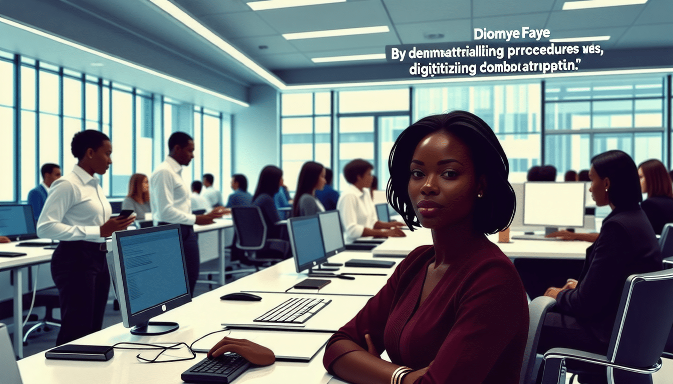 découvrez les paroles inspirantes de diomaye faye sur l&rsquo;importance de dématérialiser les procédures et de digitaliser les documents pour lutter efficacement contre la corruption. une vision innovante pour un avenir plus transparent !