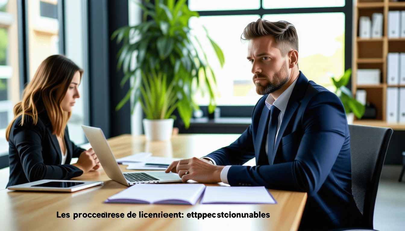 découvrez les étapes incontournables des procédures de licenciement pour naviguer avec sérénité dans ce processus complexe. apprenez à gérer chaque phase, des préavis aux motifs légaux, afin de garantir une transition fluide et respectueuse tant pour l’employeur que pour l’employé.