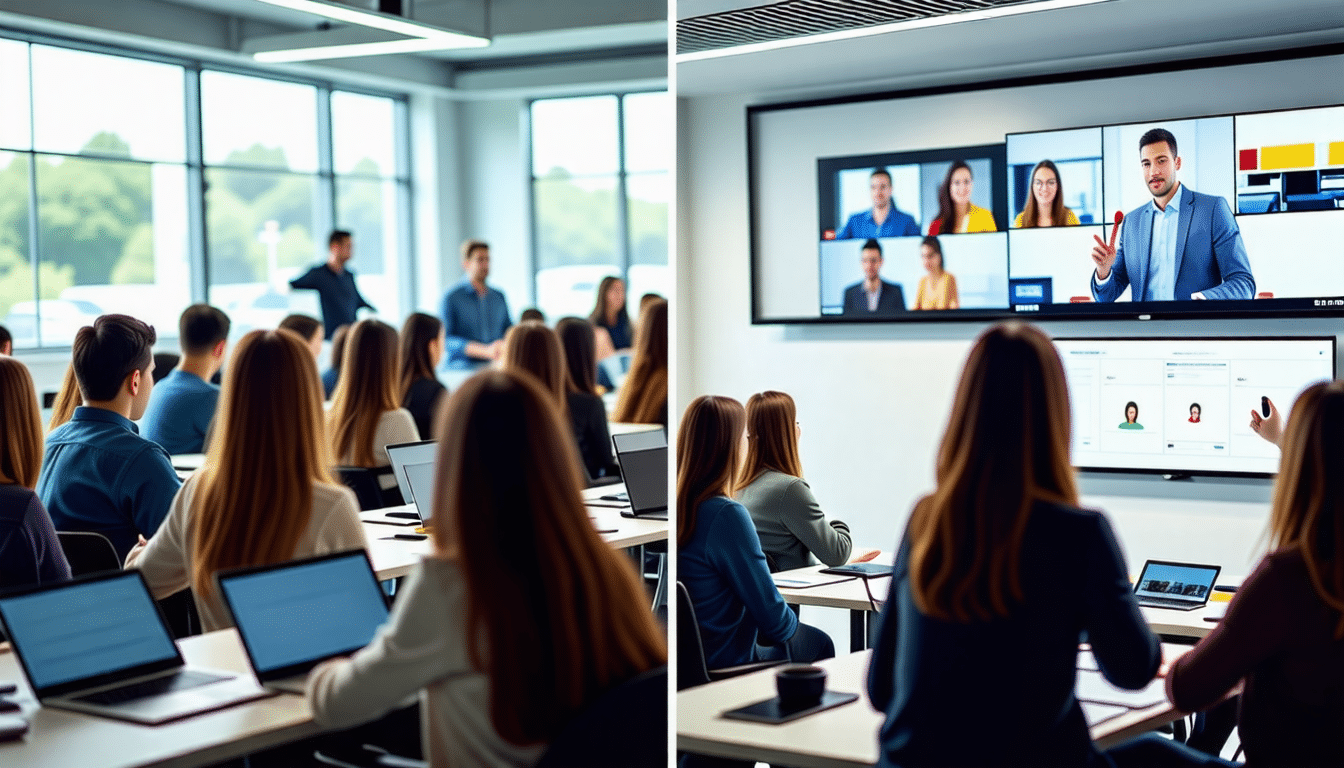 découvrez les enjeux et les solutions pour surmonter les défis de la formation dans un environnement hybride. cet article explore les stratégies essentielles pour allier apprentissage en ligne et présentiel, afin d’optimiser l’expérience éducative.
