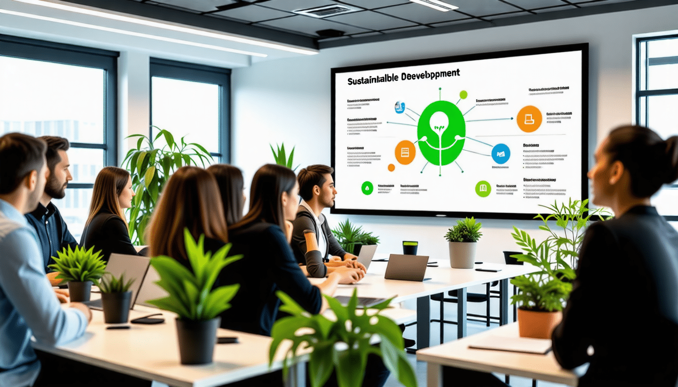 découvrez nos formations en développement durable spécialement conçues pour les entreprises. apprenez à intégrer des pratiques durables dans votre stratégie d’affaires et à améliorer votre impact environnemental tout en renforçant votre compétitivité.
