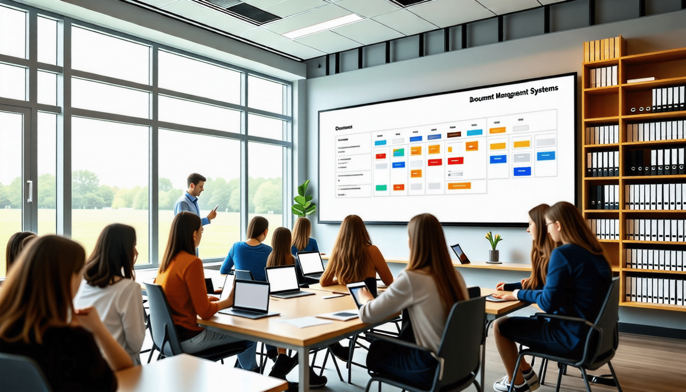 découvrez comment les systèmes de gestion documentaire transforment le milieu éducatif en facilitant l’organisation, l’accès et le partage des ressources. optimisez l’apprentissage et la collaboration grâce à une gestion efficace de l’information.