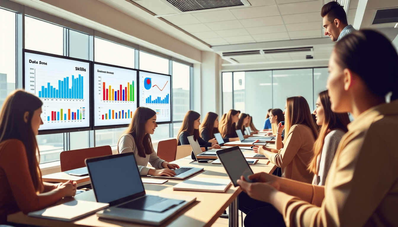 découvrez l’importance des compétences en data dans le cadre de la formation. apprenez comment maîtriser les outils et techniques d’analyse de données peut transformer votre parcours académique et professionnel. explorez les avantages d’intégrer ces compétences essentielles pour répondre aux défis du marché du travail d’aujourd’hui.