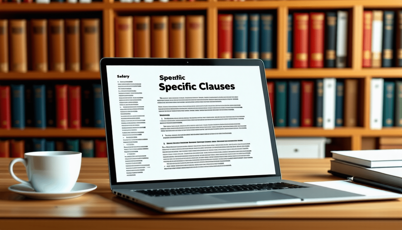 découvrez les clauses spécifiques des contrats de travail pour mieux comprendre vos droits et obligations. apprenez comment ces stipulations peuvent influencer votre relation professionnelle et assurez-vous d&rsquo;être bien informé avant de signer un contrat.