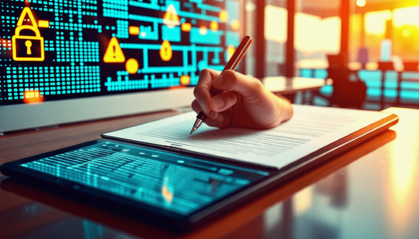 découvrez les enjeux des cybermenaces sur les documents numériques et l&rsquo;importance cruciale d&rsquo;une signature électronique sécurisée pour garantir l&rsquo;intégrité et la confidentialité des informations sensibles.