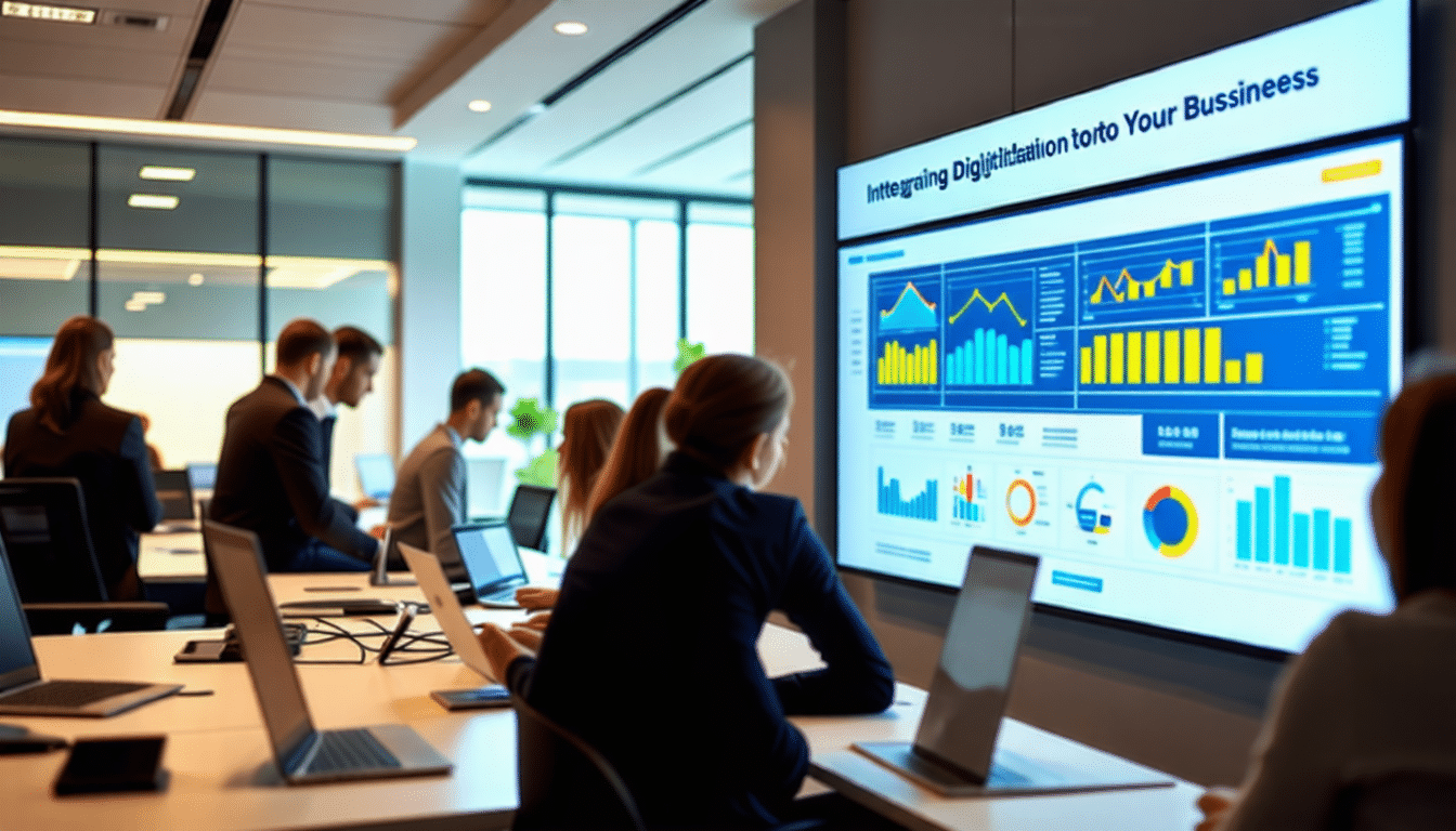 découvrez les étapes essentielles pour intégrer la numérisation dans votre entreprise. apprenez comment transformer vos processus, améliorer l&rsquo;efficacité et rester compétitif dans un monde de plus en plus digital. suivez notre guide pratique pour réussir votre transition numérique.