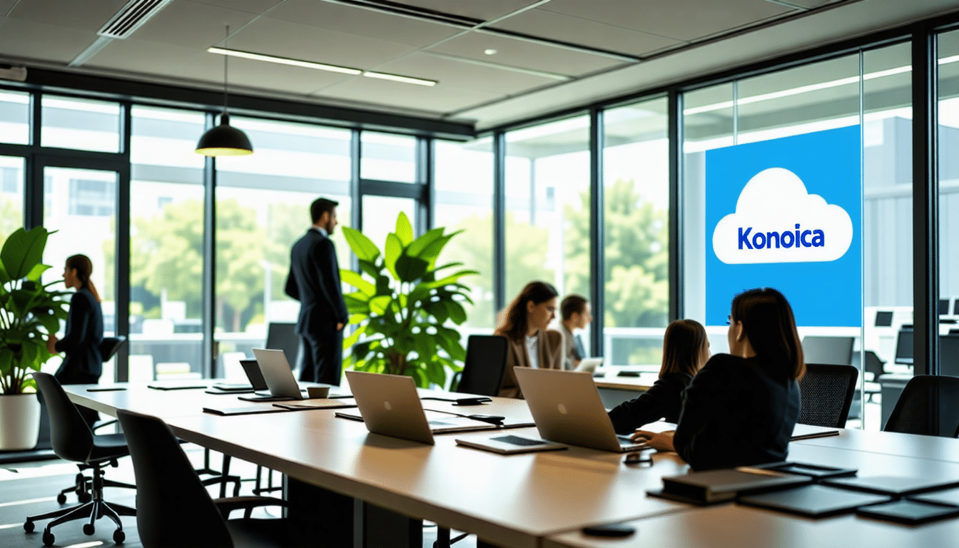 découvrez comment konica minolta révolutionne la gestion documentaire avec une solution cloud innovante, optimisant le stockage, l&rsquo;accès et la collaboration tout en garantissant sécurité et performance.