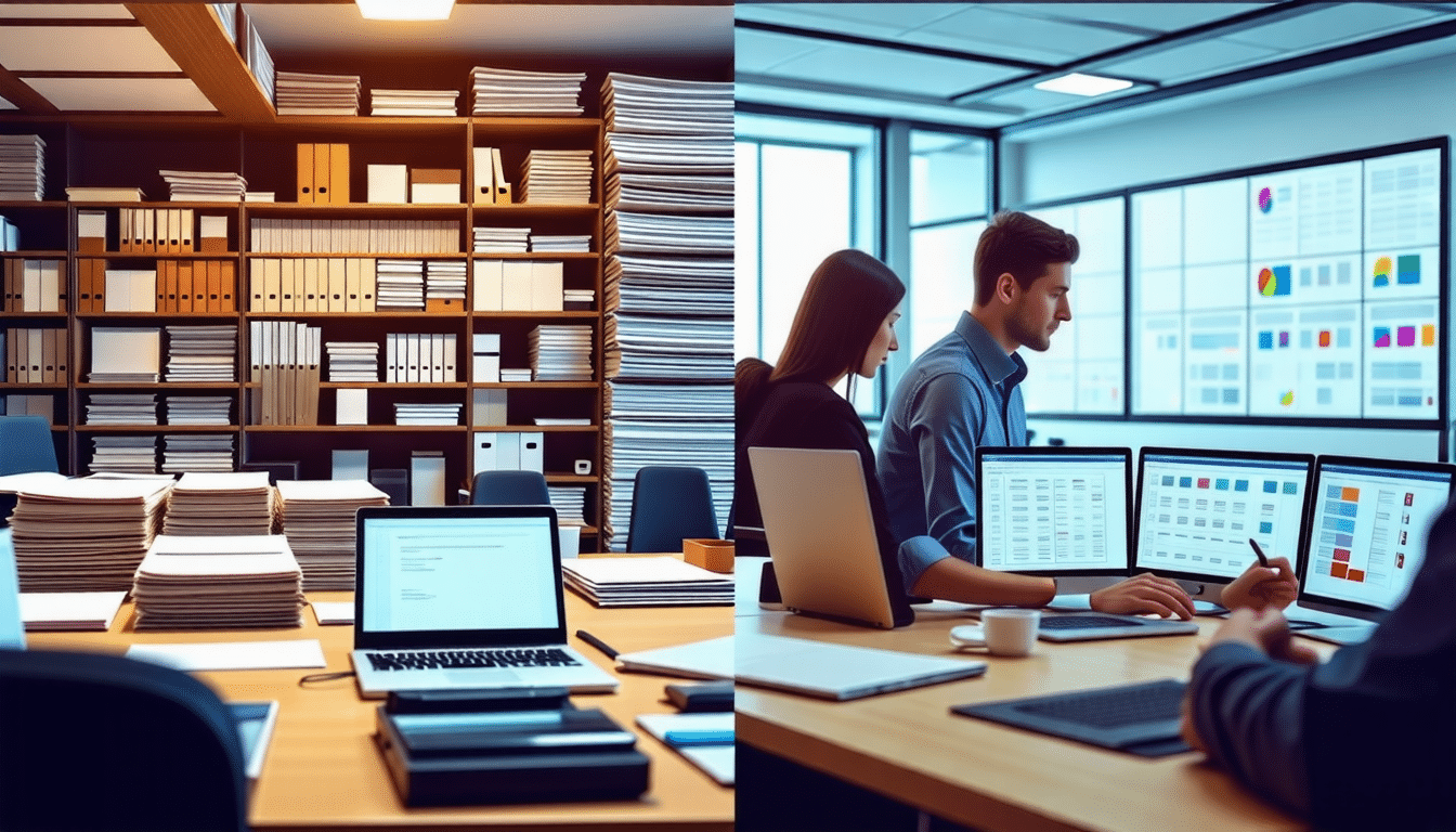 découvrez comment la gestion électronique des documents évolue vers un espace de travail numérique, une transformation cruciale pour optimiser la collaboration et l&rsquo;efficacité au sein des entreprises.