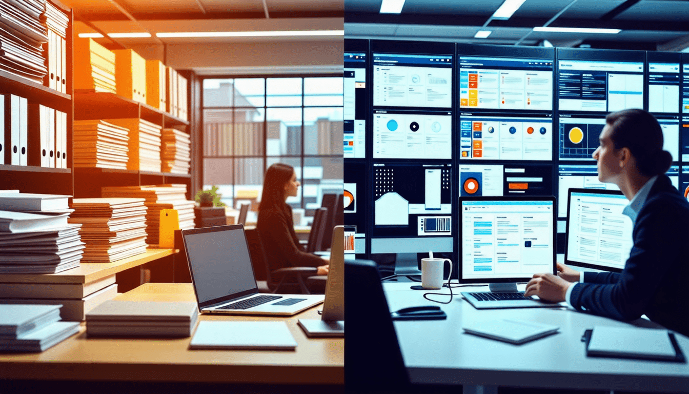 découvrez comment la gestion électronique des documents et l&rsquo;espace de travail numérique transforment les entreprises en optimisant l&rsquo;efficacité, la collaboration et la gestion des informations. une transition essentielle pour rester compétitif dans un monde en constante évolution.