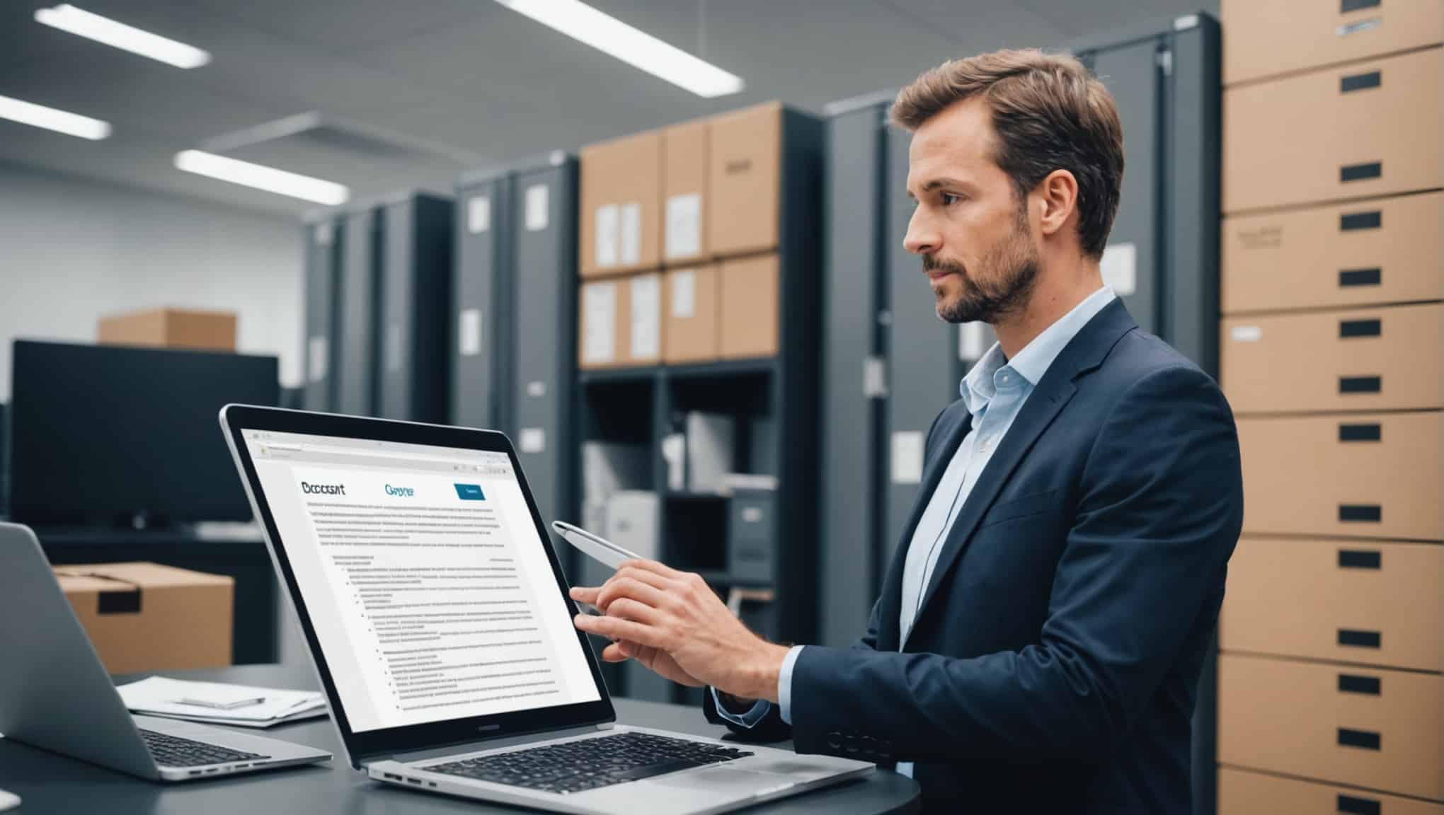 Electronic Document Management A Major Challenge For Businesses But Implementation Is Very Slow Brief Docaufutur With Our Expert Partner Compart.jpeg