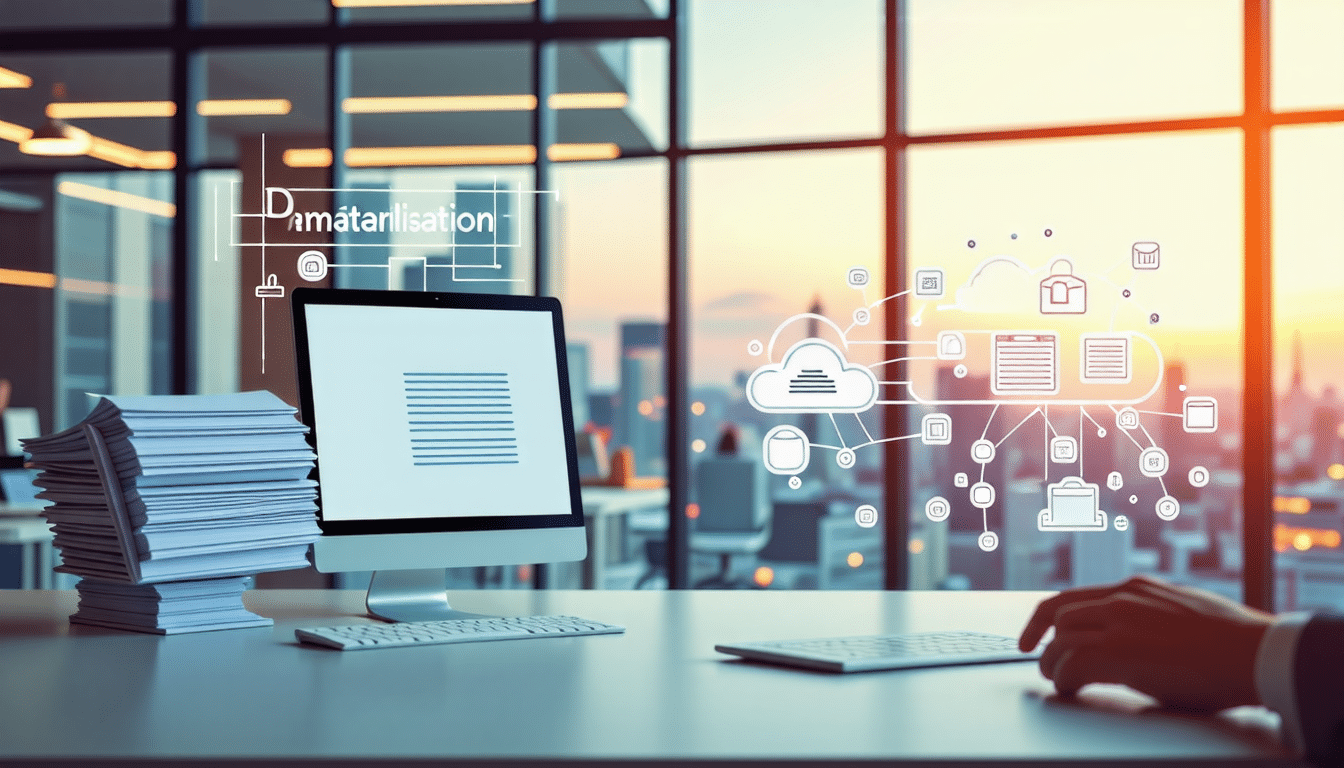 découvrez comment la dématérialisation révolutionne la gestion documentaire grâce aux technologies modernes. optimisez vos processus, améliorez la productivité et réduisez les coûts tout en garantissant la sécurité de vos données.