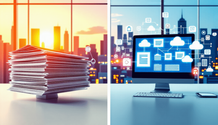 découvrez comment la dématérialisation révolutionne la gestion documentaire en alliant technologie moderne et efficacité. apprenez à optimiser vos processus administratifs et à réduire les coûts liés à la paperasse.