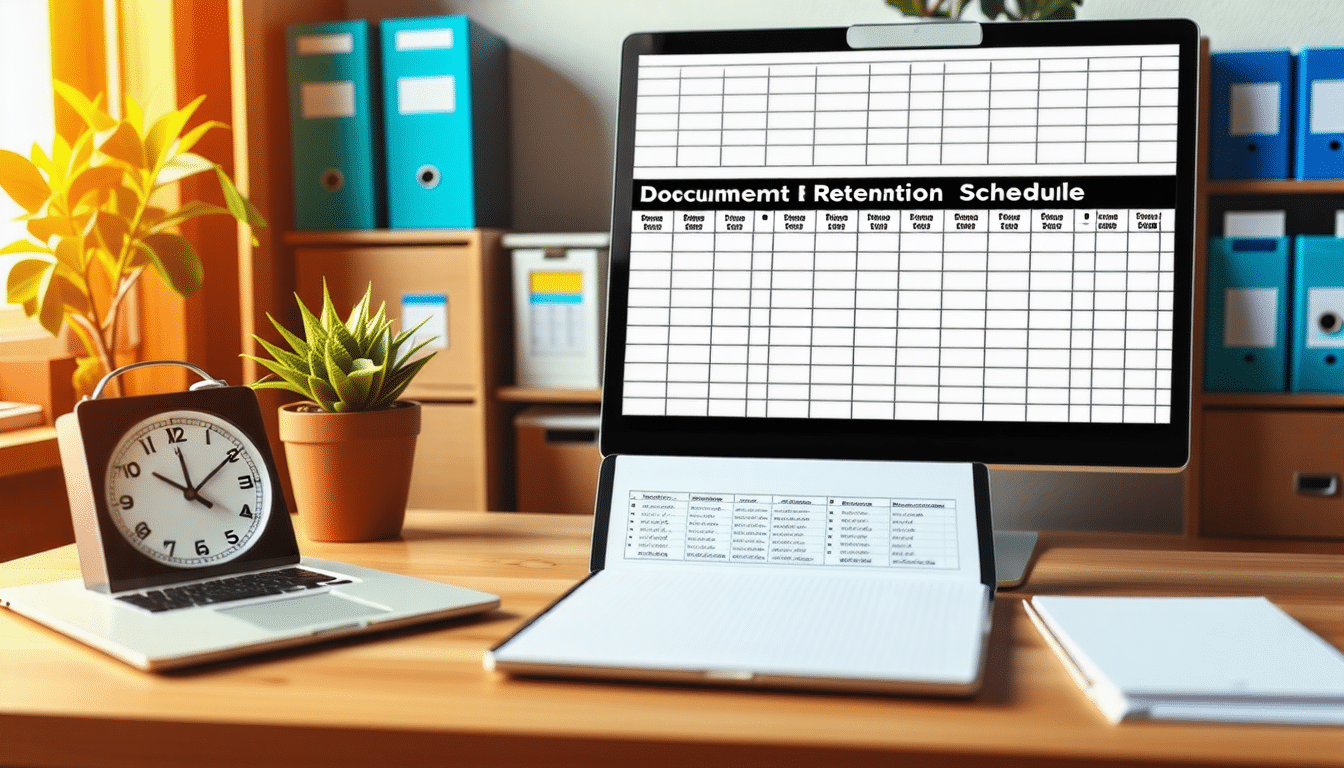 découvrez les étapes essentielles pour établir un calendrier de conservation des documents efficace. apprenez à classer, organiser et gérer vos archives de manière optimale afin de garantir la conformité et la sécurité de vos données.