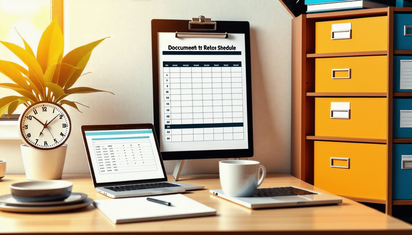 découvrez les étapes essentielles pour établir un calendrier de conservation des documents efficace. apprenez à organiser, classifier et archiver vos documents tout en respectant les réglementations. optimisez la gestion de vos informations et assurez une conservation judicieuse.
