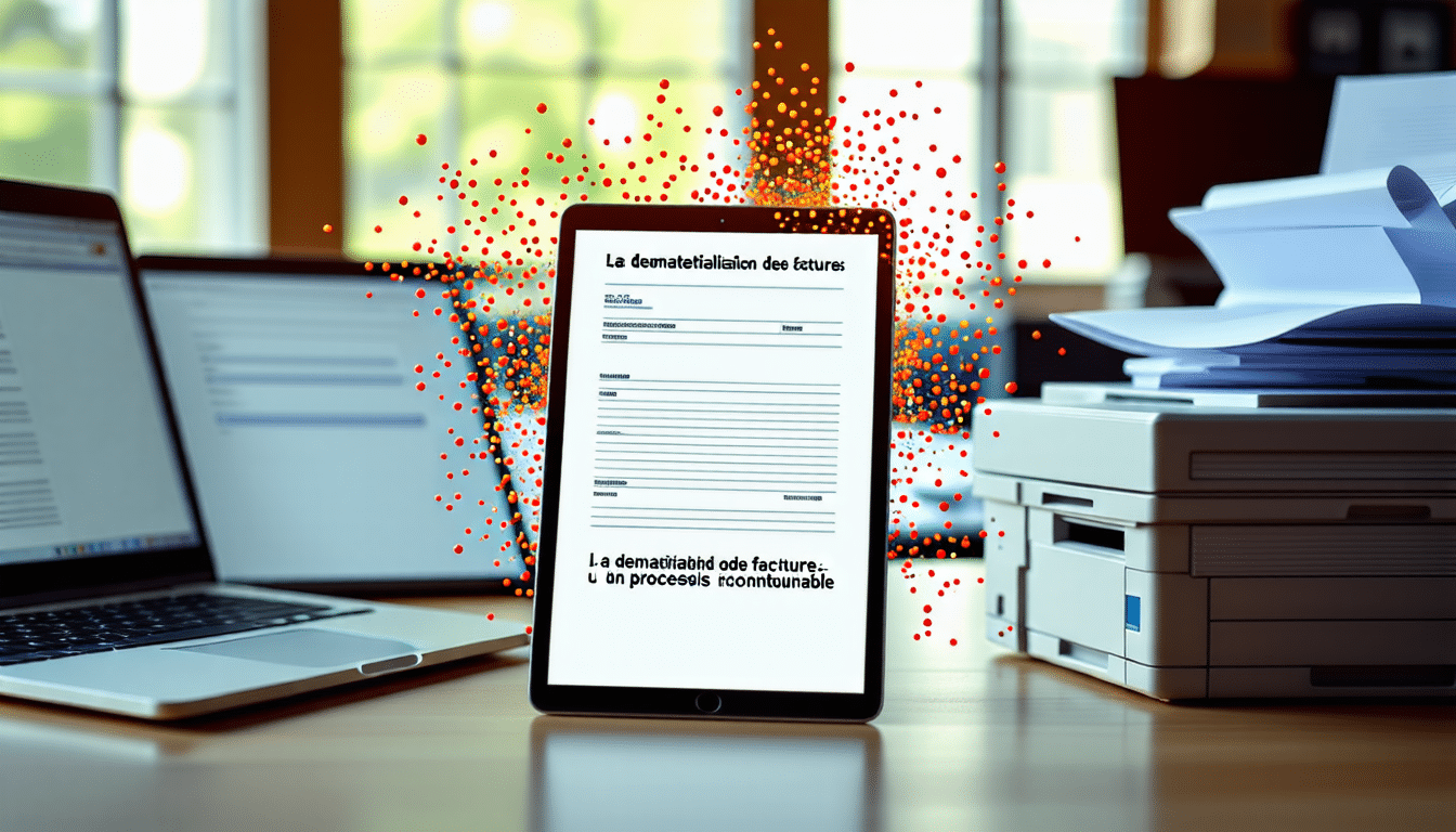 découvrez pourquoi la dématérialisation des factures est devenue un processus incontournable pour les entreprises. améliorez votre efficacité, réduisez vos coûts et simplifiez la gestion de vos documents grâce à cette solution moderne et écologique.